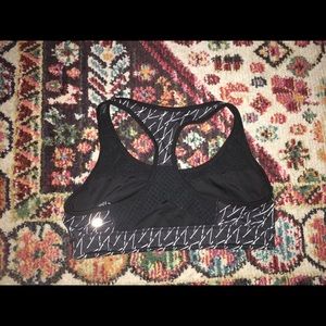 Zella Tops - Zella Sports Bra Black White L Zella Tops - Zella Sports Bra Black White L